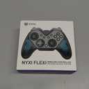 NYXI Flexi Wireless PC Gaming Controller, 1000Hz Polling Rate Hall Effect Joystick, Interchangeable Dpad&Left Joystick, 4 Mppable Buttons, Adjustable Turbo/Vibration for PC/Switch/iOS/Android