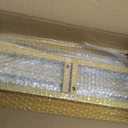 Gold Metal Arch Backdrop Stand Set for Weddings, 3 Sizes (4FT, 3.3FT, 2.6FT), Flower Display Frame for Events and Parties, 4 feet x 7.2 feet