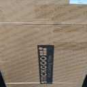 STICKGOO Drop Ceiling Tiles 2ft x 4ft, White Soomth Ceiling Tile 24 x 48in, Waterproof - Fire-Rated to Prevent Breakage Cover 80 Sq. Ft, Pack of 10 PVC Tiles