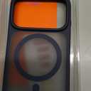 TORRAS for iPhone 17 Pro Case, Camera Control, Fit for MagSafe, Military-Grade Protection, Magnetic Slim Translucent Anti-Fingerprint Phone Case for iPhone 17 Pro 6.3", Deep Blue