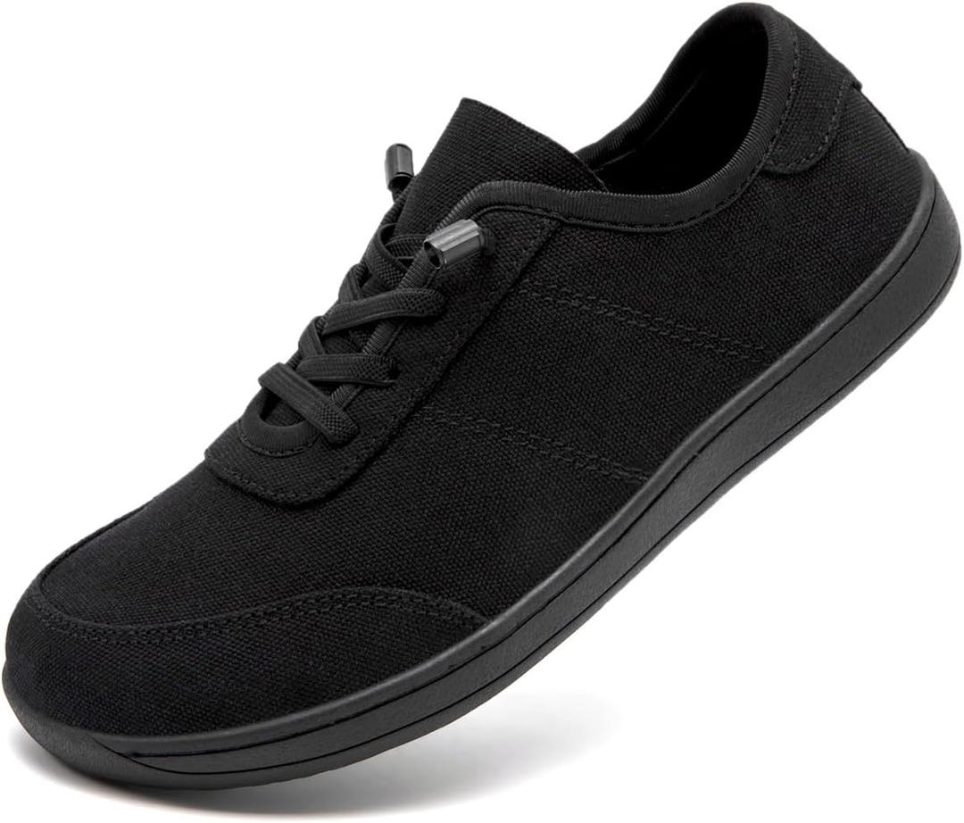 Womens Tennis Shoes Walking Slip on Running Sneakers Gym Sports Workout Jogging Mesh Breathable Lightweight Non Slip Comfortable Fashion (10, B All Black)