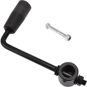 Braveboy 3008176A 7" Tarp Crank Handle Assembly Works with DTR Series tarp Kits Dump Trailer Tarp Accessories