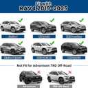 260LBS Heavy Duty Roof Rack Crossbars for 2019-2025 RAV4 (NOT for Adventurer and TRD Off-Road) with Anti-Theft Lock, Aluminum Cross Bars Rooftop Luggage Kayaks Bicycles Snowboard Canoe Carrier