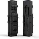 Fishing & Tactical Universal Bag - 600D Waterproof Oxford Fabric, Durable, Multi-Storage Pockets for Well-Protected Fishing Gear, Ideal Gift for Men (Black)