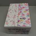 The Honest Company Comfort Dry Disposable Daytime Diapers for Sensitive Skin, Hypoallergenic, Rose Blossom + Tutu Cute, Club Box Size Newborn 72 Count
