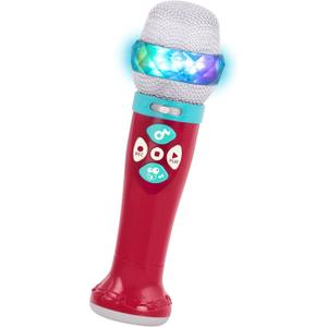Battat  Toy Karaoke Mic  Light-Up & Voicechanging Microphone  Record & Playback  Sing-Along With Bluetooth  3 Years +  Musical Light Show Microphone