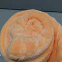 Ultra Soft Fleece Blanket Throw Size - Flannel Fleece Luxury Throw Blanket - Lightweight for Couch Bed Chair - Thick, Warm and Breathable - All Season Cozy, Anti-Static Microplush Bedding, Peach Fuzz, Throw XL (50" x 70")