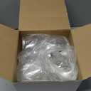 BBTO 12 Pcs 4 Inch Christmas Ball Ornaments Plastic Fillable Ornament Balls Clear Christmas Ornaments for DIY Craft Projects Round Christmas Tree Decor Birthday Wedding Halloween Decor 100 mm