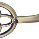 Cabilock Ceiling Fan Brackets Fan Arm Replacement for Ceiling Fan Accessories (Coffee)