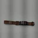 Carhartt Fully Adjustable Nylon Webbing Collars for Dogs, Reflective Stitching for Visibility, Carhartt Brown (Nylon Webbing), Medium