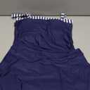 Women Tankini Swimsuits with Skirt - Two Piece Swimsuit Tummy Control Bathing Suits 2025 Swimwear (Medium, Blue and Stripe)