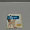 KEMFORD Ankle Compression Sleeve - 1-Pair, Plantar Fasciitis Braces - Open Toe Compression Socks for Swelling, Sprain, Neuropathy, Foot Arch Support for Men and Women - 20-30mmhg, L, Black