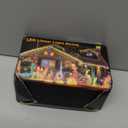 Nisocy 33FT LED String Lights Outdoor Waterproof  Warm White Fairy Lights with Plug, Connectable Christmas Tree Lights for Patio, Garden, Bedroom, Wedding, Party, Decor