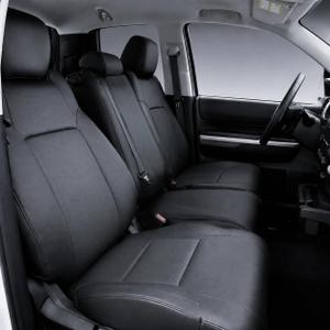 Clazzio 2014-2021 Toyota Tundra Double Cab Black PVC Seat Cover