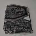 24'' Tombstones For Graves Halloween Decorations Outdoor, 6 Pack Extra Large Scary Tombstones Halloween Graveyard Decorations Indoor Rip Waterproof Yard Sign Outside For Cemetery Yard Lawn Party Decor (Dark Grey)