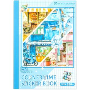 2 x 350Pcs Street Scene Stickers, Water Bottle Stickers for Teens, Phone Laptop Skateboard Sticker, Bulk Aesthetic Sticker Packs for Boys Girls Teacher