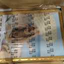 16x24 Ornate Gold Wood Frame, 24x16in Floral Picture Frames, 16 x 24inch Gallery Photo Pic Display with HD Plexiglass, 1.4in Widen 1in Thick, Horizontal Vertical Wall Display
