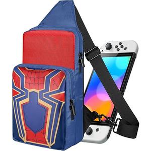Travel Bag for Nintendo Switch 2 2025/Switch/Lite/OLED - Cute Sling Crossbody Shoulder Carrying Storage Backpack for Teens for Nintendo Accessories Storage, Zhizhu