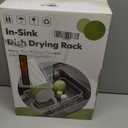 JASIWAY Dish Drying Rack in Sink, Expandable Stainless Steel Dish Drainers for Kitchen Counter, Dish Dryer Rack for Inside Sink, Over The Sink Dish Racks with Utensil Holder, Silver