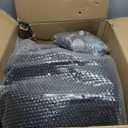 FREEKYROCK Rolling Stool with Wheels, Adjustable Height Pneumatic Garage Work Mechanic Stool Seat with Backrest, 400 LBS Capacity 360° Swivel Mechanic Crepper Chair with Tool Tray Storage, Yellow