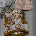 Langsprit Washable Female Dog Diapers (3 Pack) - Doggie Reusable Small Medium Large Dog Diapers for Doggy Puppy Female in Period - Highly Absorbent Dog Heat Panties (Small, Waist:0-10 inches)