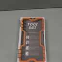 Soldering Iron Premium Kit, 60W Soldering Gun with Ceramic Heater, 12-in-1 Soldering Tool, Adjustable Temperature 200 to 450C, Includes Soldering Iron Tip, Solder Wire, Pump and Paste (orange)