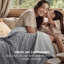 Bedsure Gentlesoft Sherpa Fleece Throw Blanket for Couch - Fluffy & Cozy Cable Jacquard Tufted Throw for Women Gift, Thick and Warm Christmas Blanket for Winter, Grey, 50x60 Inches