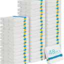 AIR U+ Flushable Toilet Wand Refills, 48 Count Disposable Toilet Brush Refill Pads for Toilet Bowl and Bathroom, Toilet Brush Accessories (Only Refills)