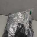 Round Patio Table Cover for Outdoor Table Chairs Set,600D Outdoor Furniture Cover Waterproof,Tear Resistance and Anti-UV,48" Dia x 28" H,Black