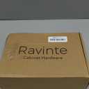 Ravinte 40 Pack Solid 3 Inch Center to Center Slim Square Bar Drawer Handles Kitchen Cabinet Handles Black Drawer Pulls Kitchen Cabinet Hardware Kitchen Handles Matte Black Cabinet Pulls