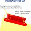 Avery Binder Dividers - 5-Tab Insertable Multicolor Big Tabs for Binders, 6 Sets of Dividers (11109)