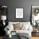 Floating Framed the Lords Prayer Canvas Wall Decor 16x24 Inch