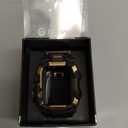 ULTIMAL Rugged Case with Band for Apple Watch 44mm,Compatible with Apple Watch Series SE 3/SE 2/SE Generation/6/5/4, Military Grade Shockproof Bumper Cover for iWatch Tactical Band Men (44mm,Gold)