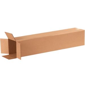 BOX USA 6x6x30 Tall Corrugated Boxes, Tall, 6L x 6W x 30H, Pack of 25 | Shipping, Packaging, Moving, Storage Box for Home or Business, Strong Wholesale Bulk Boxes