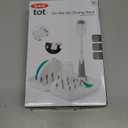 OXO Tot Travel Size Drying Rack with Bottle Brush- Gray