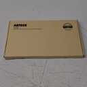 Arteck 2.4G Wireless Keyboard Stainless Steel Ultra Slim Keyboard for Computer/Desktop/PC/Laptop/Surface/Smart TV and Windows 11/10 / 8/7 / Vista/XP Built in Rechargeable Battery