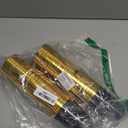 Supernal 200pcs Black Plastic Cups 10oz Disposable Cups with Gold Rim, Premium Black and Gold Plastic Cup, Disposable Cocktail for Wedding, Birthday, Parties