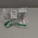 Eyelash Comb MSQ Eyelash Separator Mascara Applicator Eyelash Definer With Comb Cover Arc Designed Cosmetic Brushes Tool Black (1PCS)