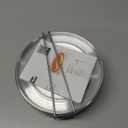 GLOBE ROCKET Flan Mold with Lid - Authentic Mexican Flan Pan - Flan Molds for Baking with Water Bath - Molde para Flan - Flaneras Moldes con Tapa Bao Maria