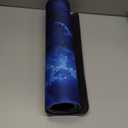 Blue Tiger in Moonlight Gaming Mouse Pad, Desk Mat for Desktop, Women PU Leather Waterproof Computer Laptop Desk Accessories Protector Writing Pads for School Office Home, 35.43 x 15.75 in (11)