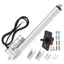 12V Linear Actuator, 12 Inch Stroke Heavy Duty Electric Actuator 3000N/660lbs with Manual Switch Controller IP54 Waterproof Electric Actuator for Home, Outdoor, RV Automation