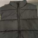 Men's Puffer Vest Outdoor Zipper Vest Warm Sleeveless Men Winter Jackets Water-Resistant, Size: XL