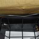 REALINN Under Sink Organizer, Pull Out Cabinet Storage 2 Tier Slide Out Sink Shelf, Kitchen Organizers and Storage, Black, 1 Pack