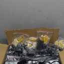 16 Pack 40W LED Black Light Bar, Black Lights Light Up 8000ft with Switch+Plug+6ft Cord, for Glow Party Supply, Halloween, Bedroom, Body Paint, Fluorescent Party