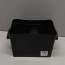 Attwood 9082-1 Small Battery Box with Mounting Kit and Strap, Fits U1 Batteries, Black, Series 16 and U1 Batteries