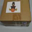 4 Foot Turkey Inflatable Thanksgiving Inflatables Outdoor Decorations Blow Up Turkey with Pumpkin Built-in LEDs Fall Thanksgiving Decorations for Home Outside Yard Lawn Garden Holiday Party