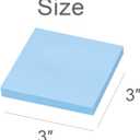 Vanpad Sticky Notes 3x3 Inches,Light Colors Self-Stick Pads, Easy to Post for Home, Office, Notebook, 16 Pads/Pack