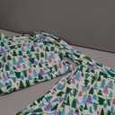 Amazon Essentials Women's Snug-Fit Cotton Sleepwear Pajama Set (Large)