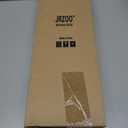 2 Pack Wood Curtain Rods for Windows 48 to 84 Inches (4-7ft), 1'' Diameter Heavy Duty Adjustable Rustic Farmhouse Drapery Pole with Boho Imitation Wooden Grain Decorative Finials, Size 30"-88" (Walnut)