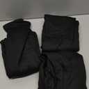 TODDOR 3 Pack Girls Winter Fleece Lined Leggings Stretchy Solid Velvet Pants Warm and Soft Tights for Kids (6-7 Years, Black)